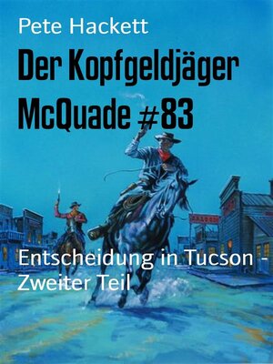 cover image of Der Kopfgeldjäger McQuade #83